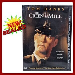 The Green Mile Tom Hanks DVD New Sealed Stephen King Drama Movie Warner Bros